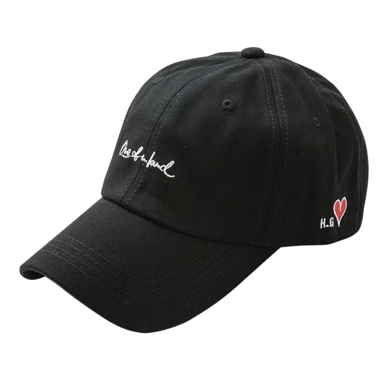 八小万 韩版显脸小潮字母 棉涤 鸭舌帽 男女同款情侣款