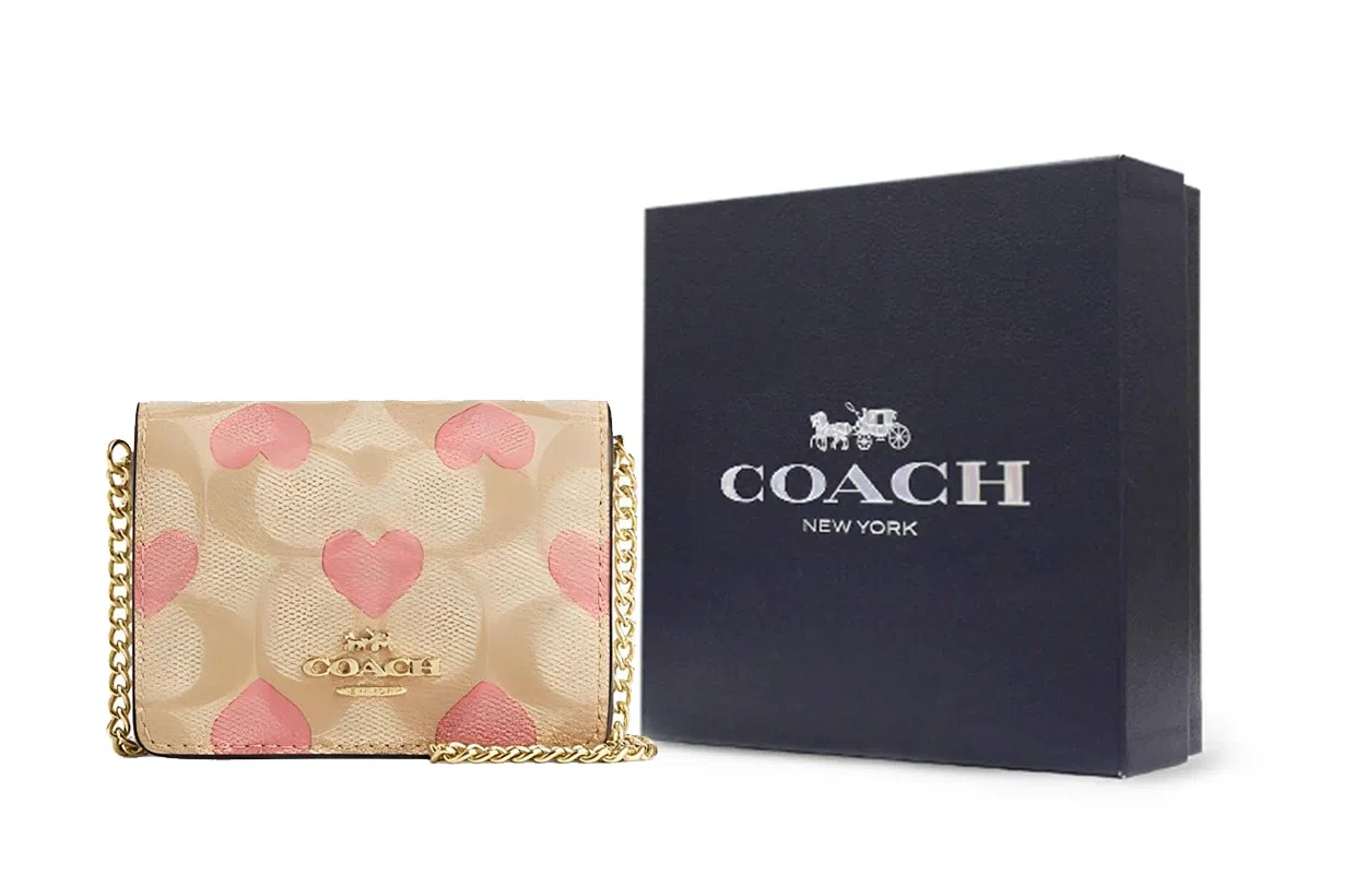 COACH Mini Wallet 10 pvc