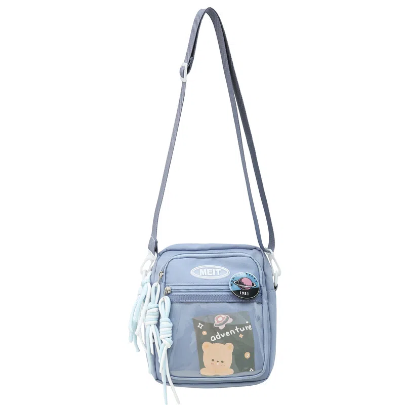 Chunlong Nylon Crossbody Bag