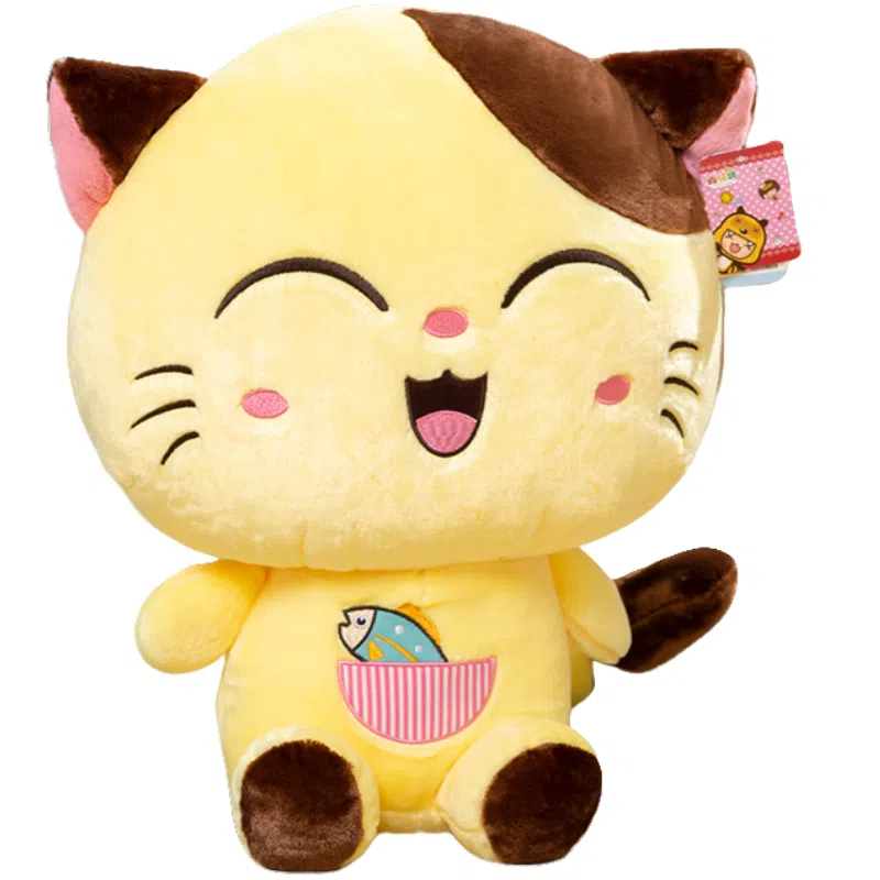 赛特嘟嘟 开心猫 创意萌趣小猫 玩偶 毛绒公仔