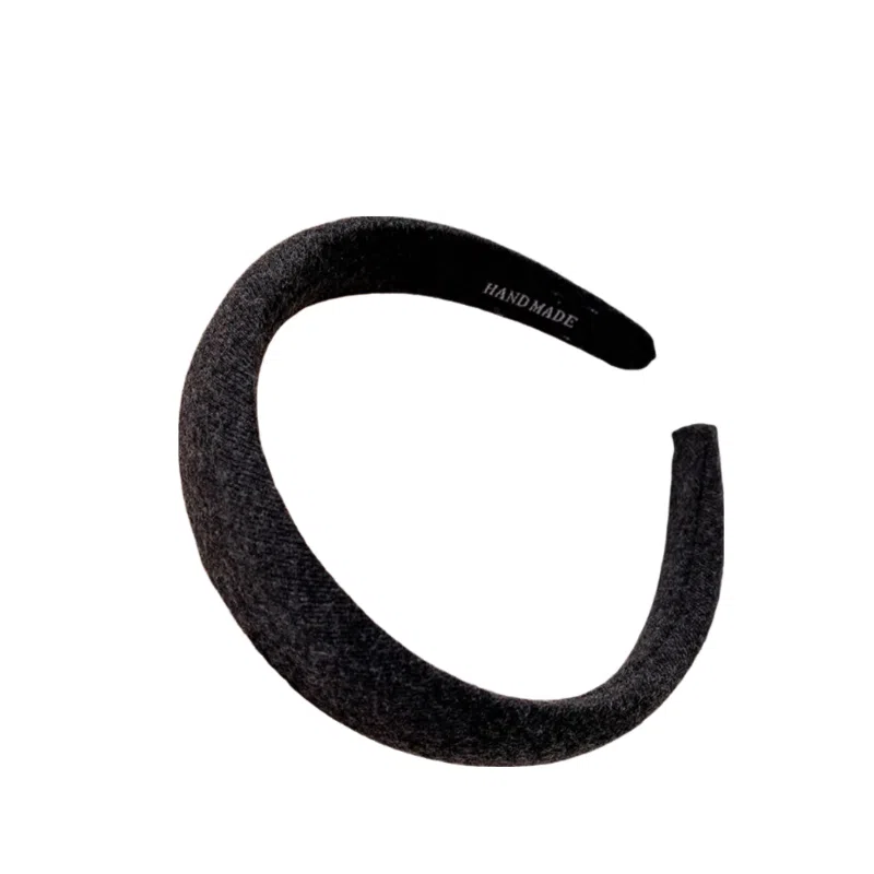 彤彤兔 海绵高颅顶复古法式宽边发捆压发卡 发箍 女款