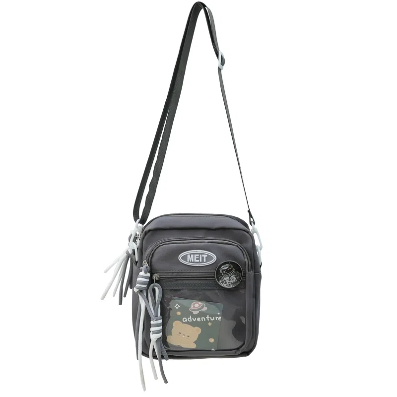 Chunlong Nylon Crossbody Bag