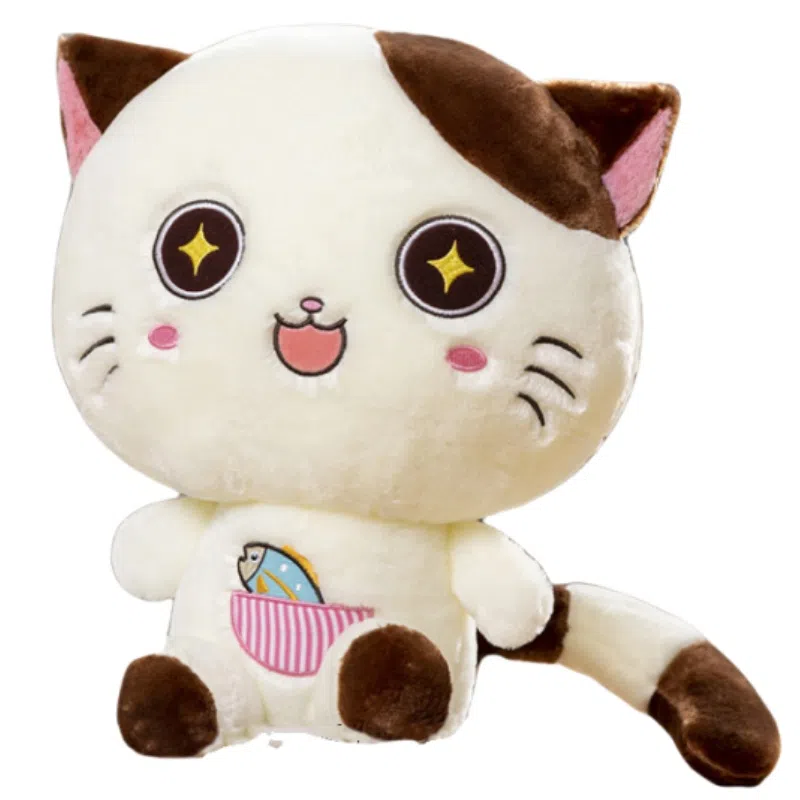 赛特嘟嘟 开心猫 创意萌趣小猫 玩偶 毛绒公仔