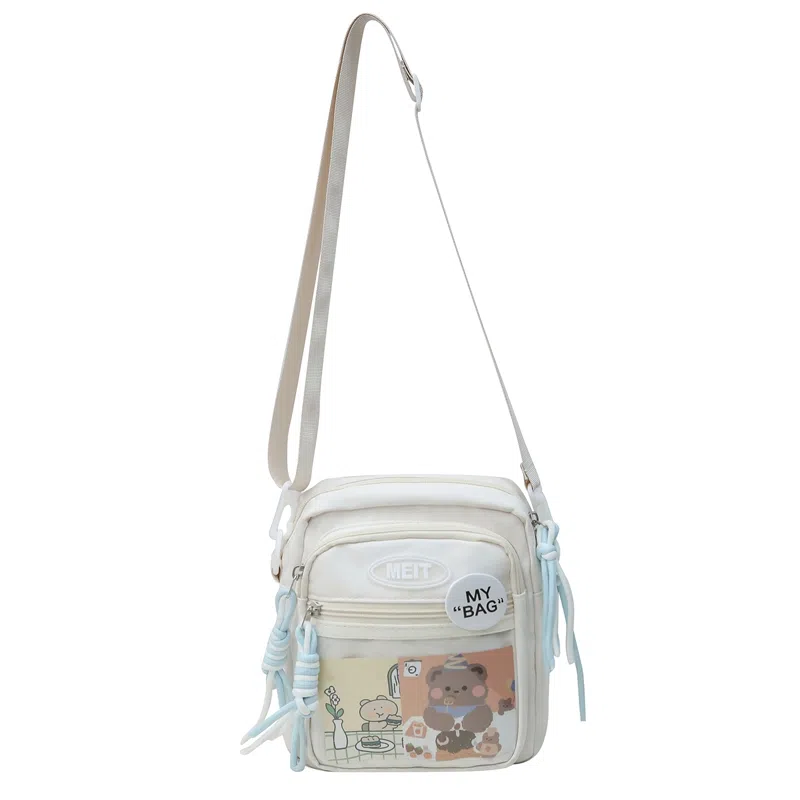 Chunlong Nylon Crossbody Bag