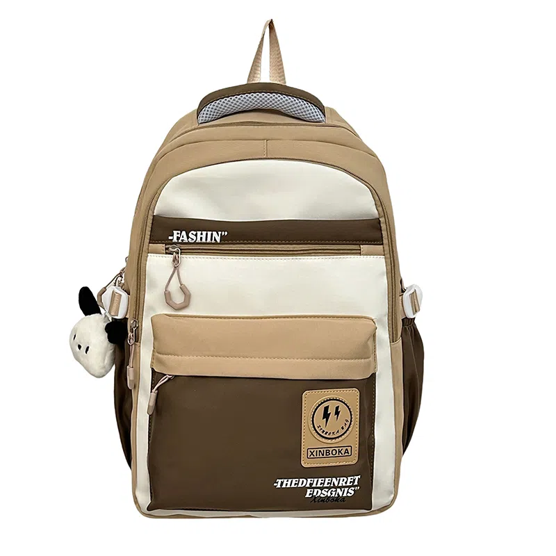 醇龙 男女通用 多色 尼龙 双肩包 大容量拉链开合休闲百搭