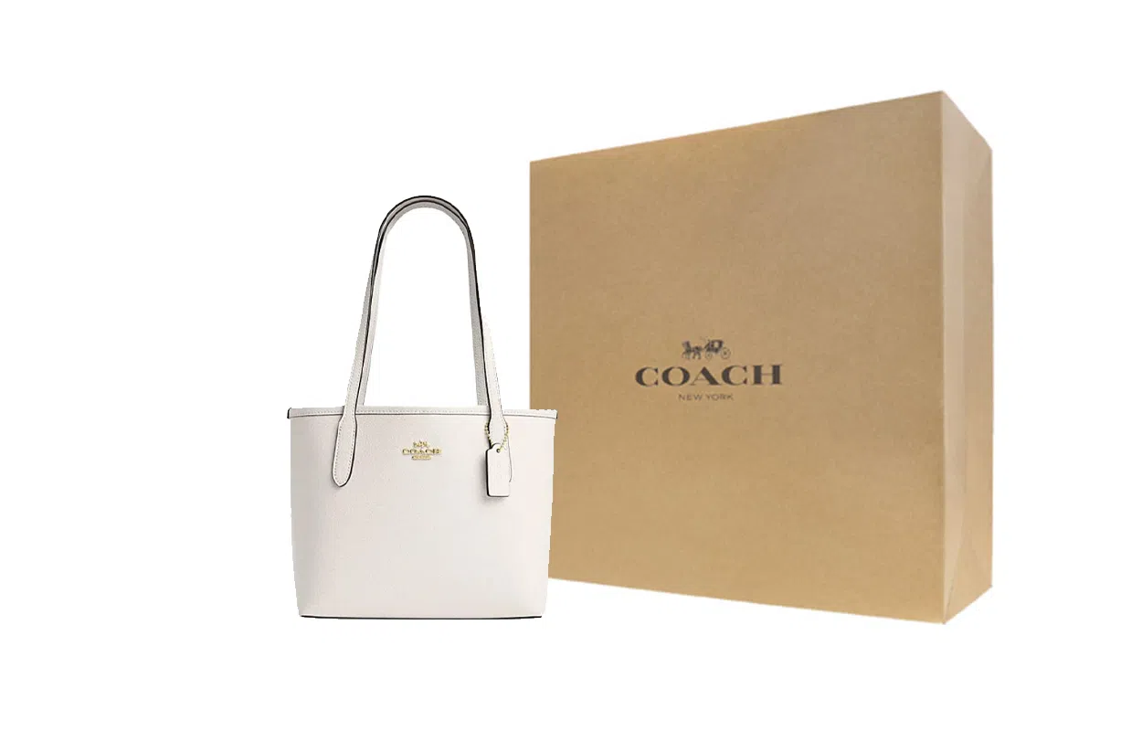 COACH City 23 Chalk White