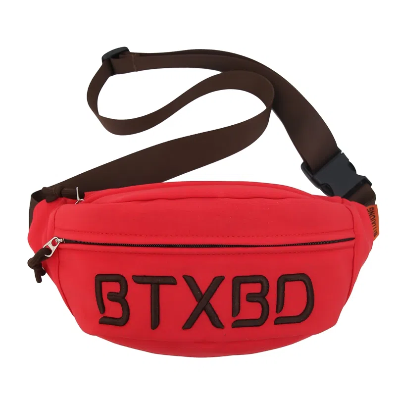 行途胸包男女背包字母斜挎包防泼水腰包女大容量单肩包运动潮牌男士包包