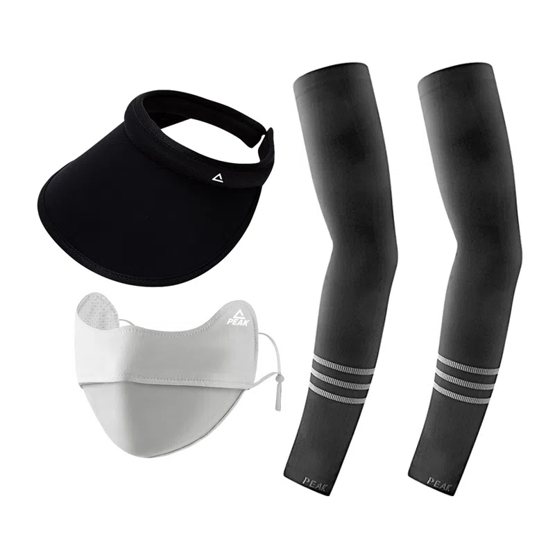 匹克 冰丝袖套开车户外运动骑行钓鱼防紫外线 防晒袖 男女同款情侣款