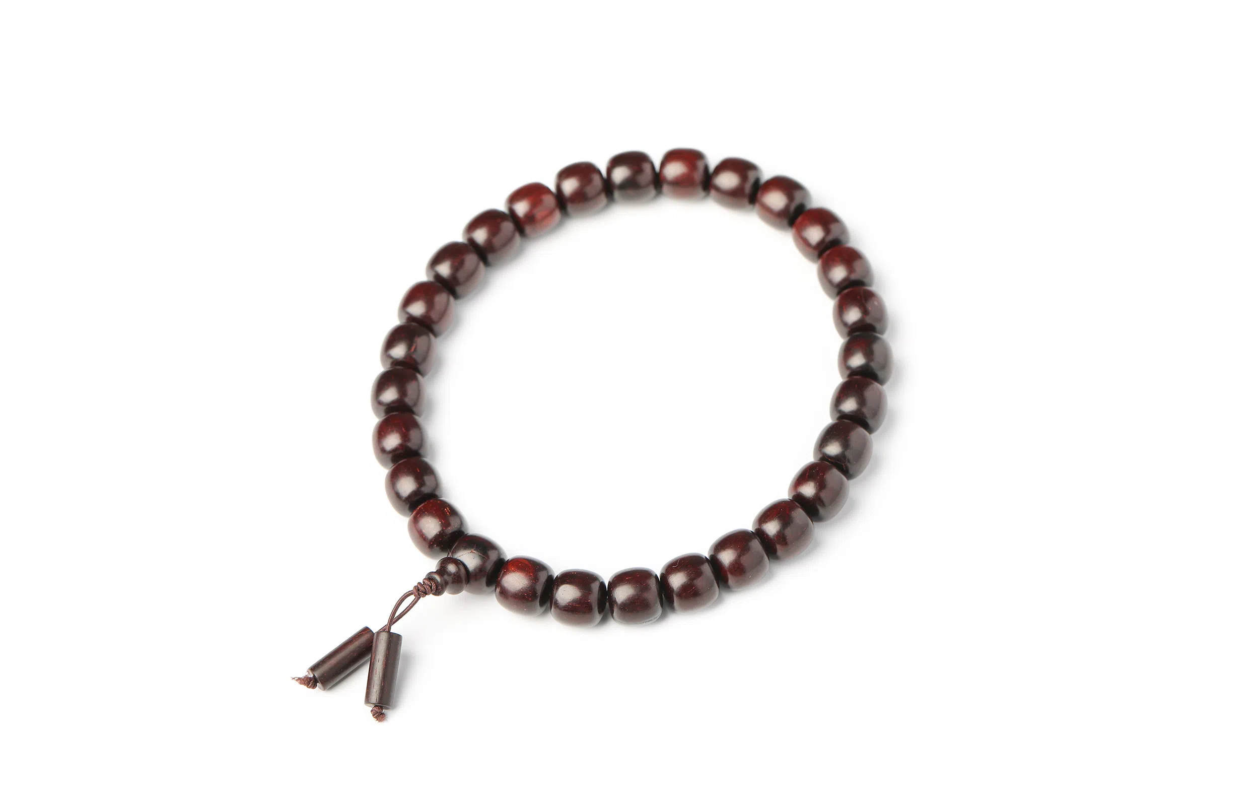 三檀小舍 国潮新中式 财源滚滚 满天星斗 佛珠念珠 可盘玩 紫檀 木作手串 男女同款情侣款 紫檀