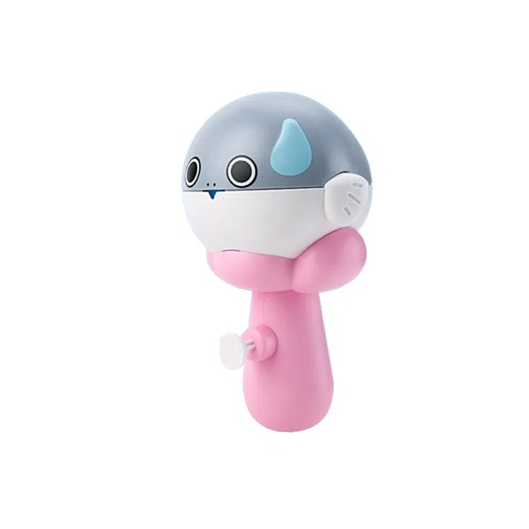 乐吉儿 卡皮巴拉水枪 卡通海豹沙滩按压式呲水 枪型玩具