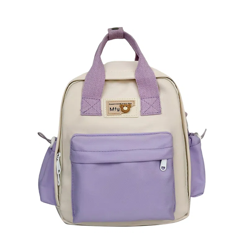 醇龙 小型韩系轻便百搭出游多用小众外出休闲 手提包单肩斜挎包 尼龙 双肩包 女款 多色