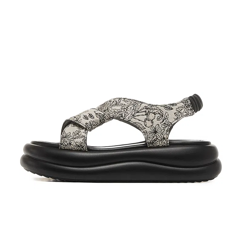 卓诗尼 织物 舒适惬意设计感 沙滩凉鞋 女款