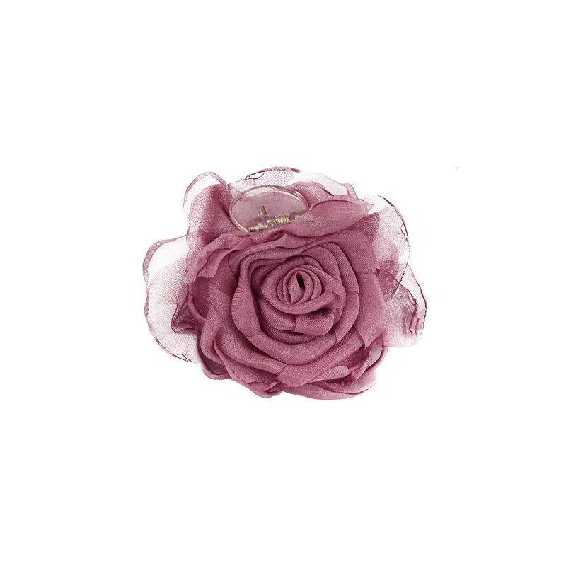 芒果饰品 干枯玫瑰新中式高级感头花 发夹 女款