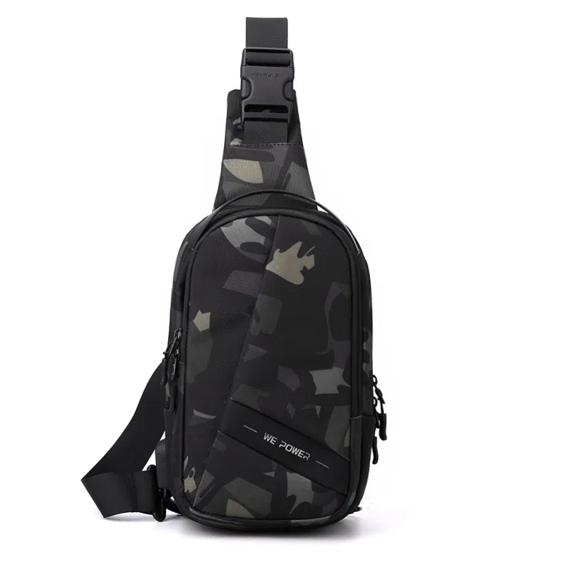 行途 多用途韩系休闲多功能 尼龙布 男女同款情侣款 胸包 多色