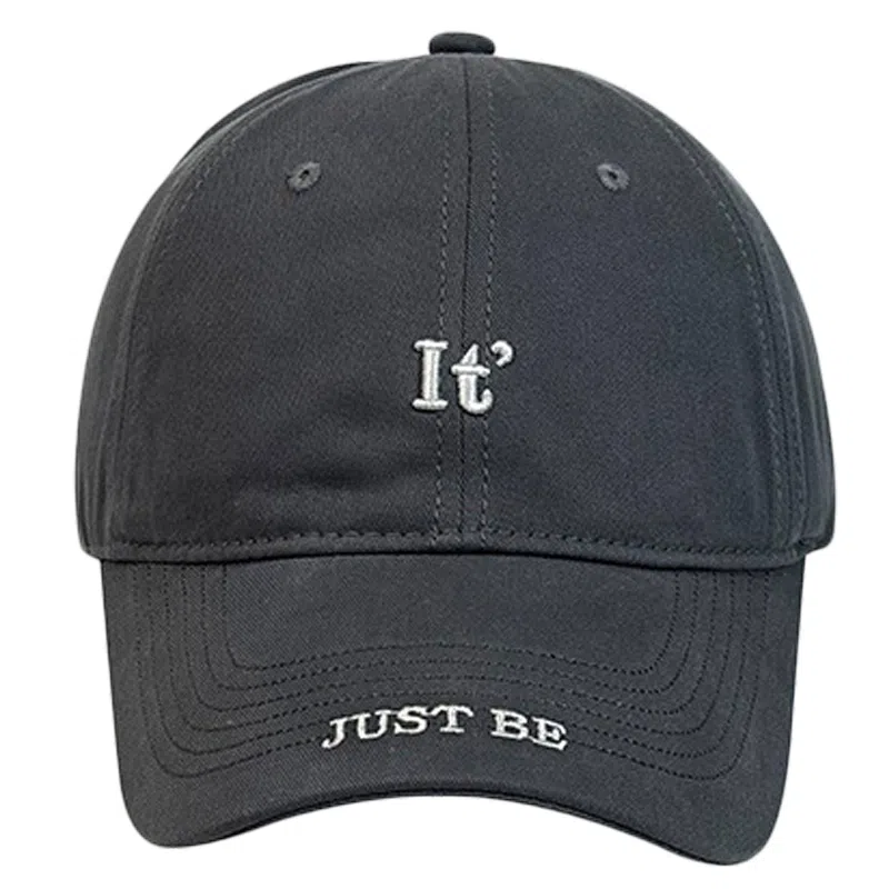 佩洛依 显脸小软顶大头围深顶字母 棉 鸭舌帽 男女同款情侣款