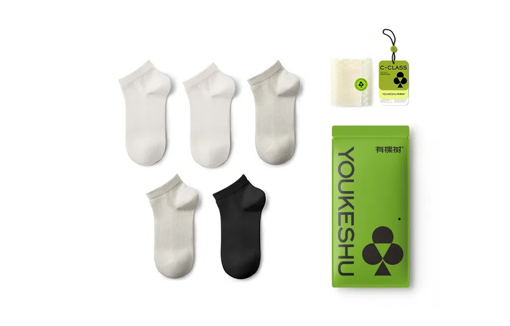 【7A抗菌】有棵树 袜子女士短袜春夏款短筒纯棉防臭抗菌透气女防滑