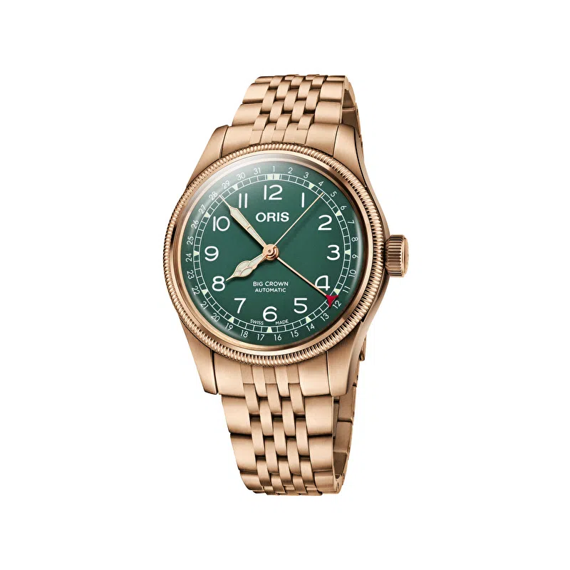 Oris Permanent Series 40mm Green Dial Bronze