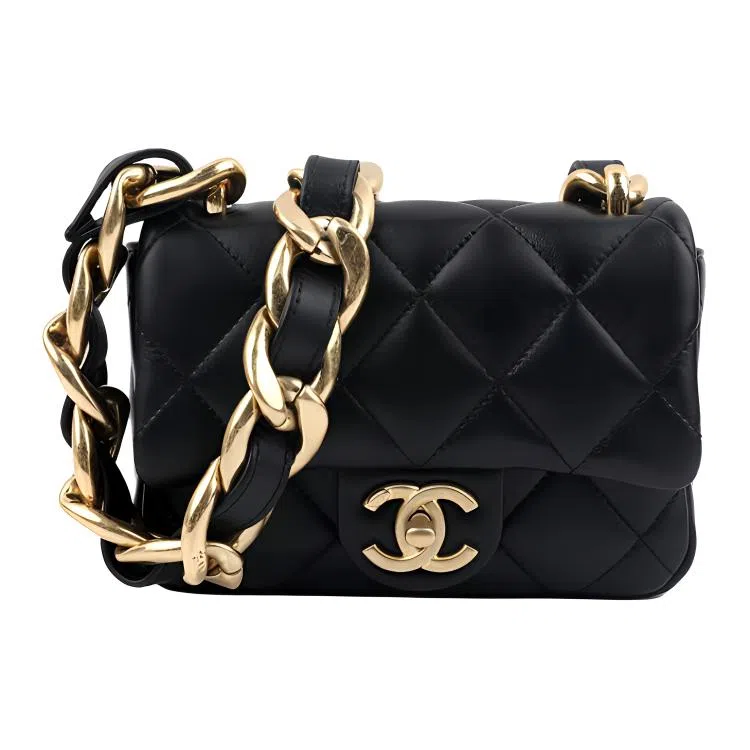 CHANEL Classic Flap Mini Black Lambskin