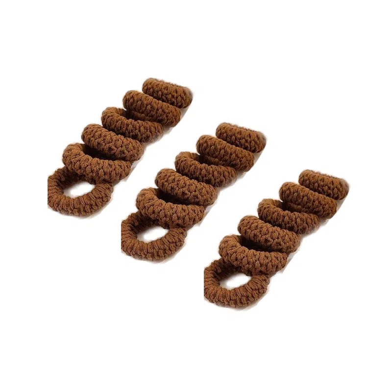 左欧 高级感高弹力耐用加宽加粗 发圈/头绳 女款