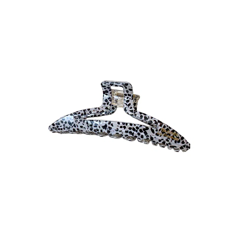 彤彤兔 弧形豹纹高级感优雅气质 发夹 女款