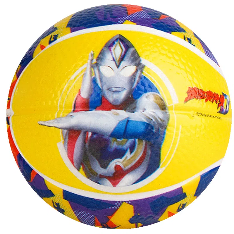 哈哈球 迪迦/德凯/赛罗奥特曼弹力篮球 室内外运动训练 玩具