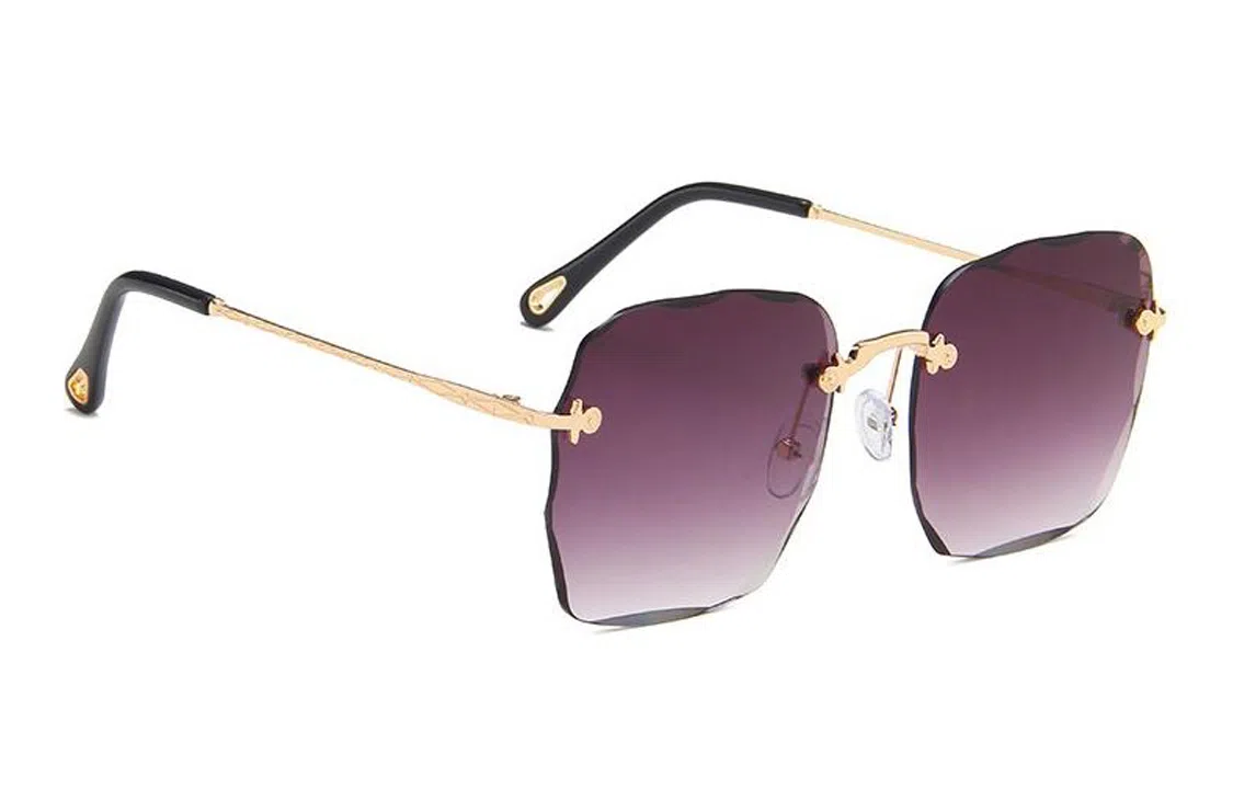 优幽兰 高级感大框潮流小众实用防紫外线墨镜旅游气质百搭显脸小骑车开车旅行眼镜街拍防晒遮阳简约穿搭 方形 太阳镜 女款