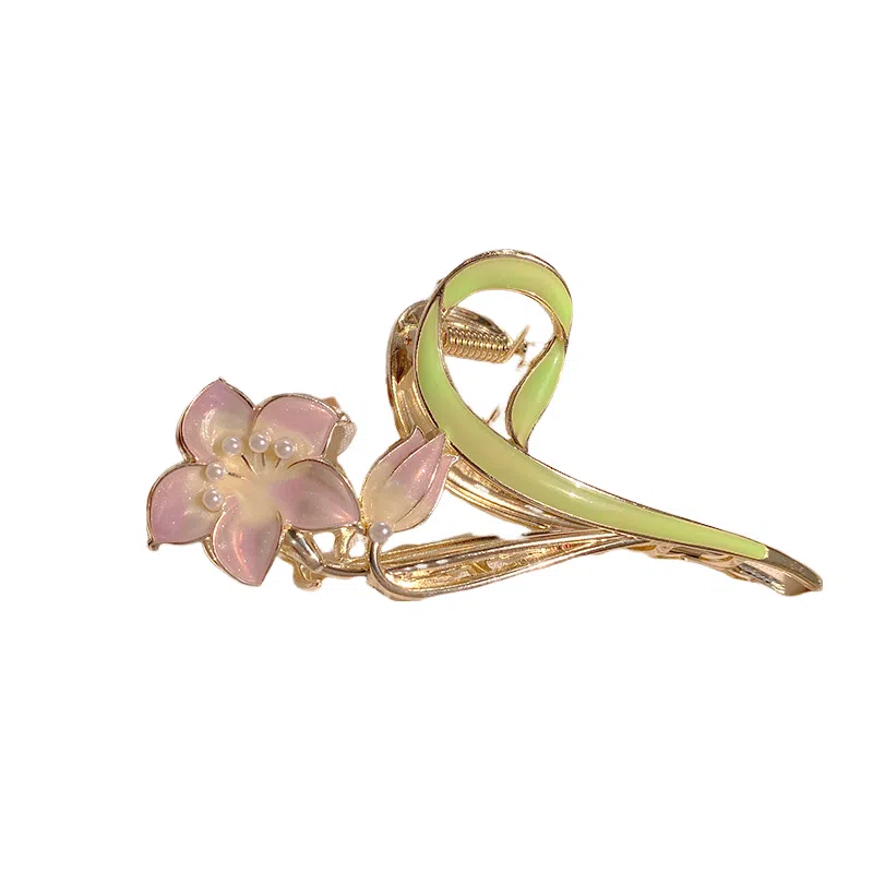 彤彤兔 森系栀子花甜美精致优雅 发夹 女款