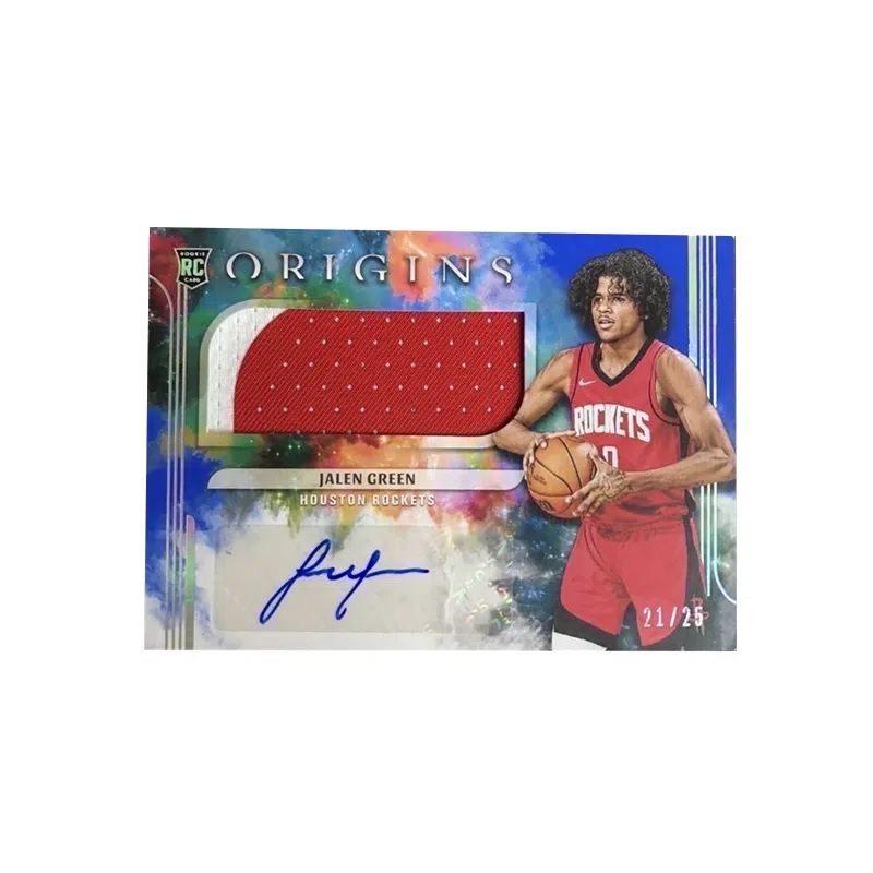 PANINI 2021-22 RC 25 RPA patch