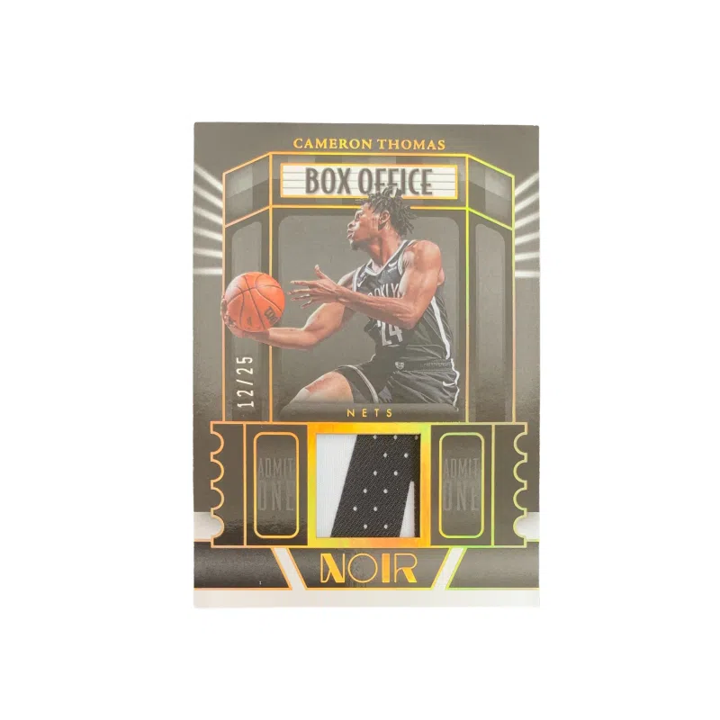 PANINI 2022-23 Panini Noir 1225 patch