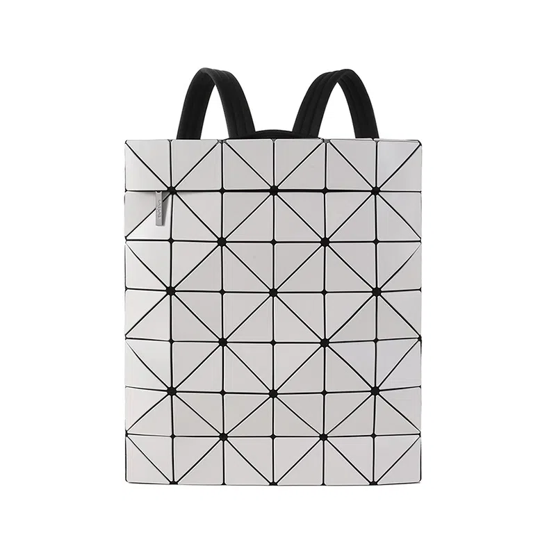 ISSEY MIYAKE BLOCKY Backpack Light Gray
