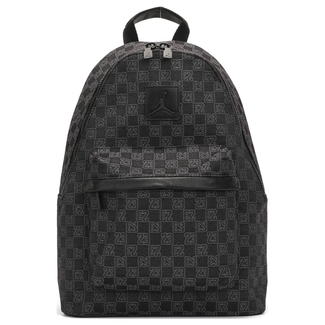 Jordan Checkered Print Backpack Black