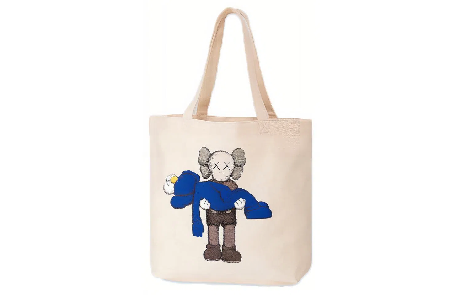 UNIQLO x Kaws Tote Bag Blue