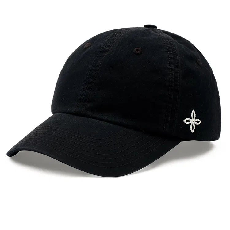 SMFK Cross Chain Badge Cap Wild Black