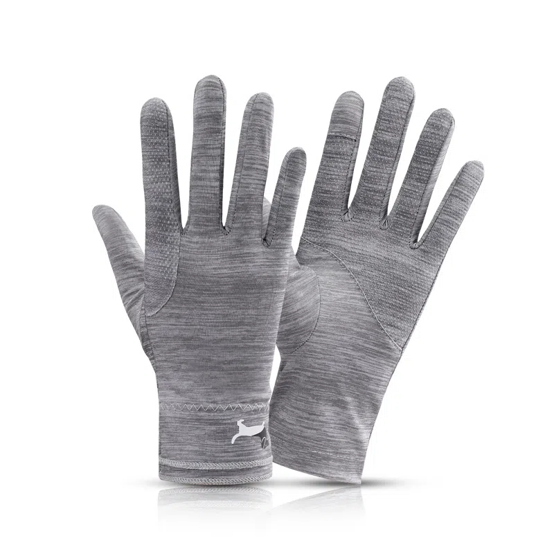 俞兆林 夏季骑行户外开车外卖防晒遮阳薄款防滑防紫外线可触屏 运动手套 女款