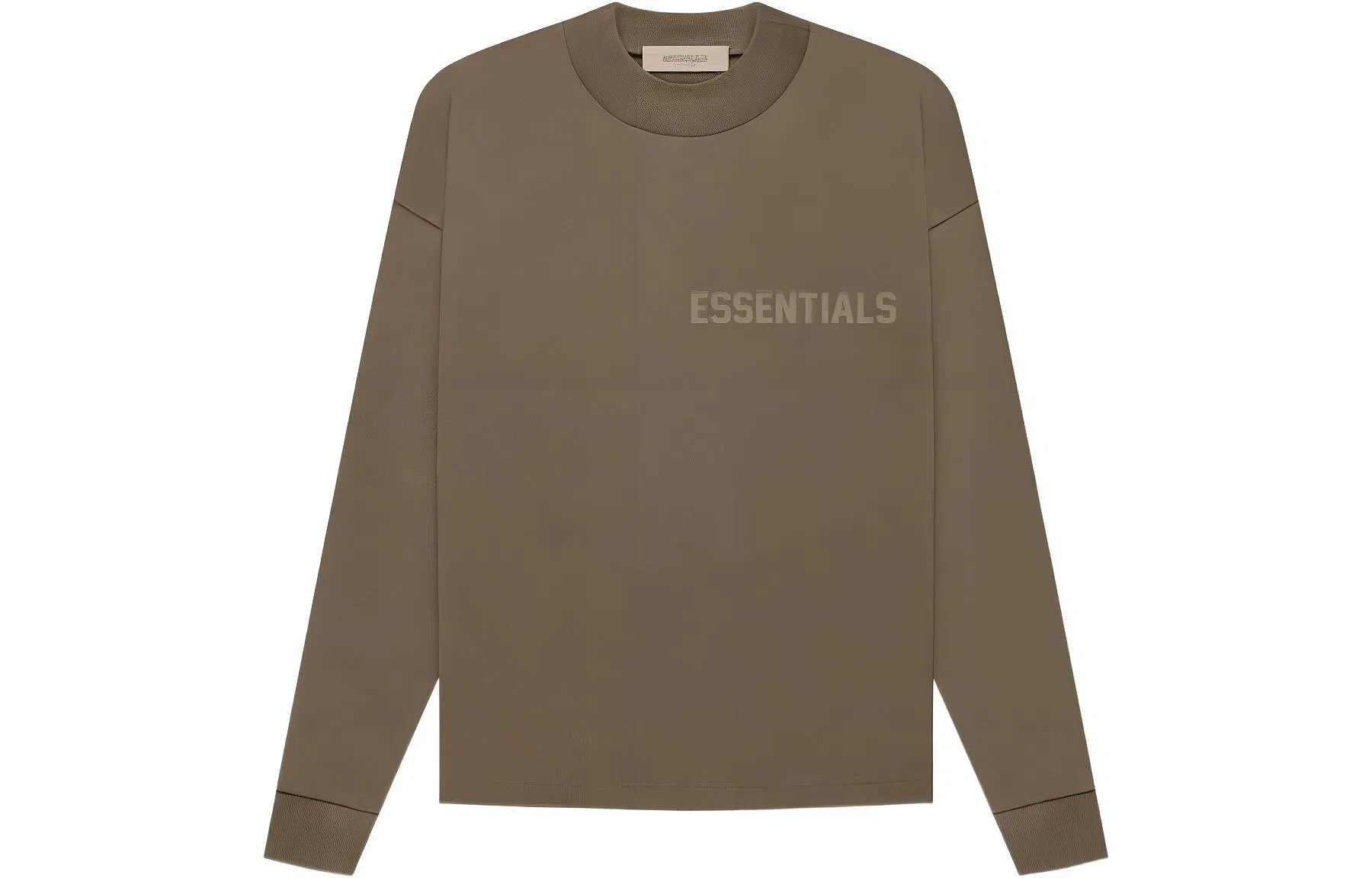 Fear of God Essentials FW22 Ls Tee Wood