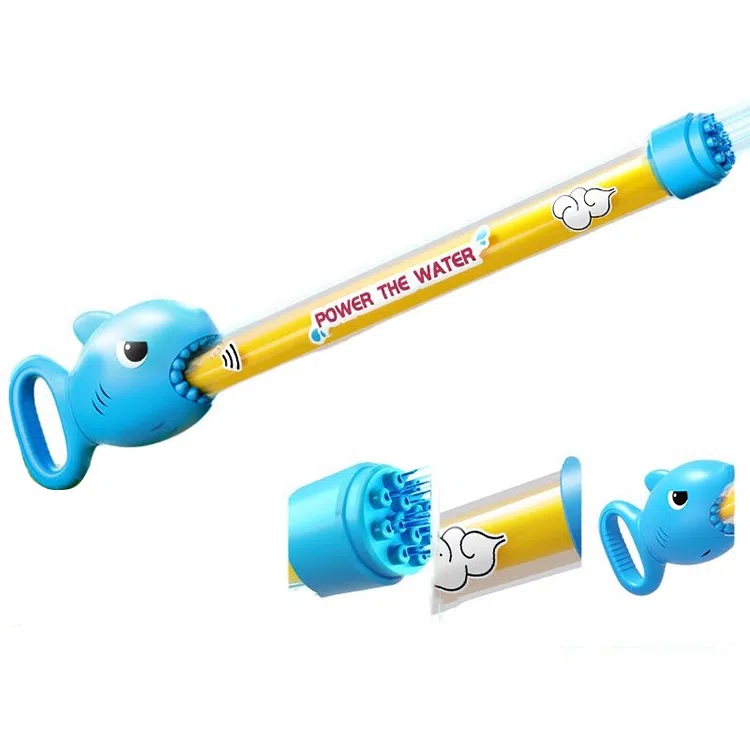 贝杰斯 喷水枪 呲水枪 抽水抽拉式水炮 户外玩水 打水仗神器 枪型玩具