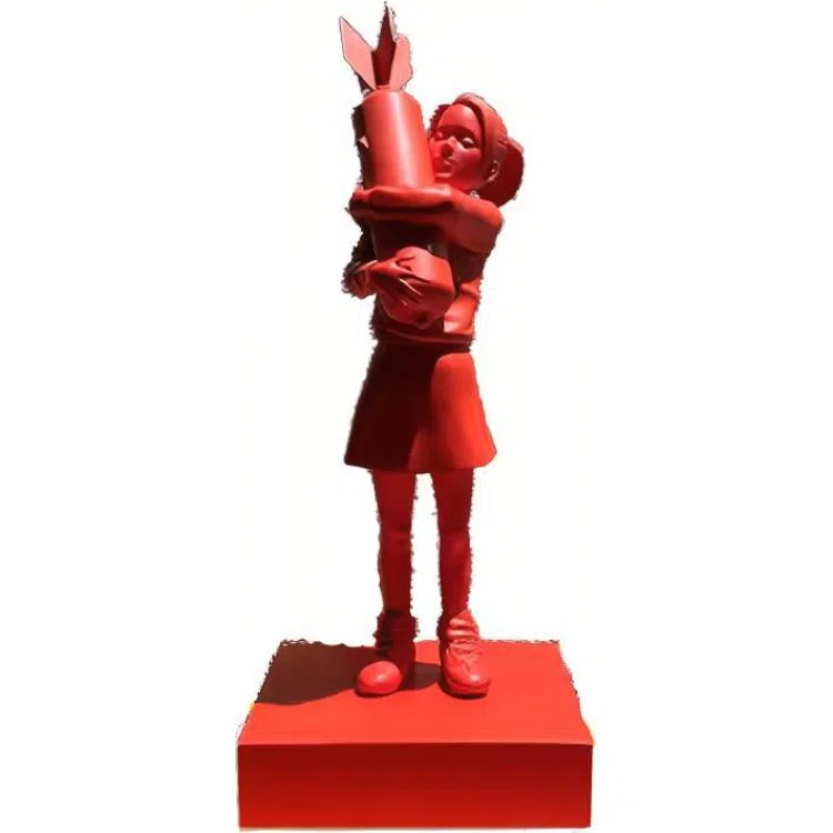 Banksy Bomb Hugger 32cm