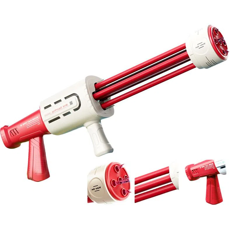 贝杰斯 喷水枪 呲水枪 抽水抽拉式水炮 户外玩水 打水仗神器 枪型玩具