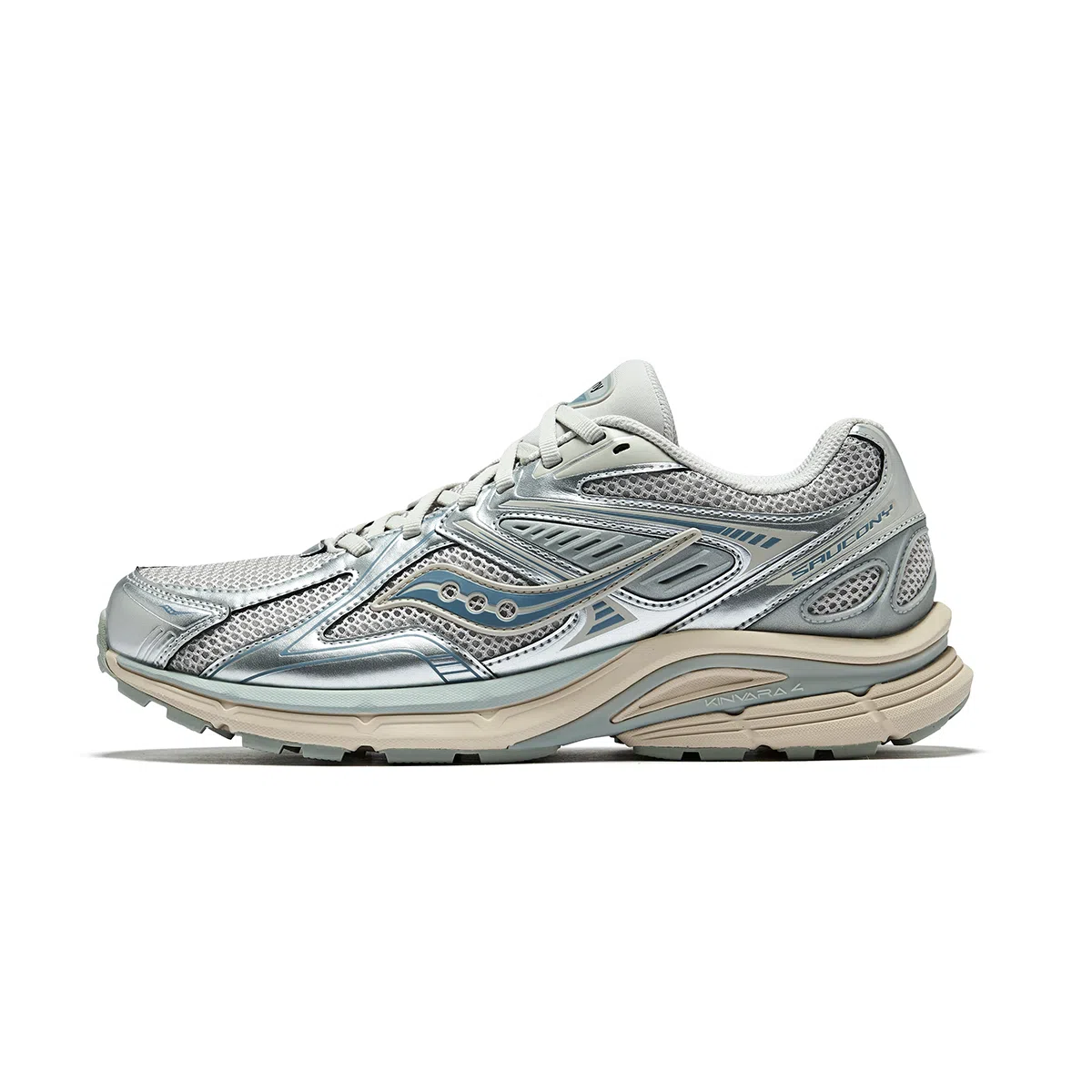 Saucony Kinvara 4 Grey Silver Blue