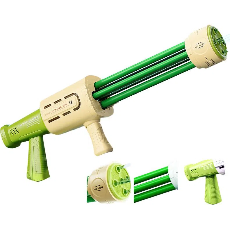 贝杰斯 喷水枪 呲水枪 抽水抽拉式水炮 户外玩水 打水仗神器 枪型玩具