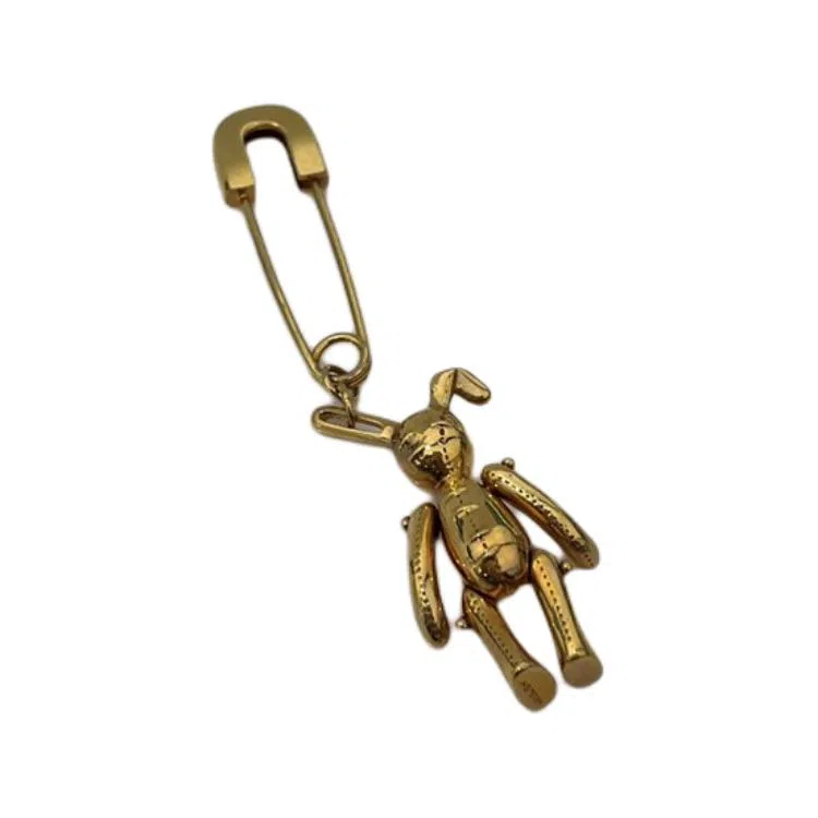 AMBUSH Bunny Earrings Gold