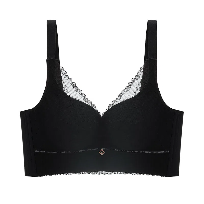 芬腾 薄款小胸显大聚拢蕾丝透气收副乳防下垂无痕上托文胸 女款