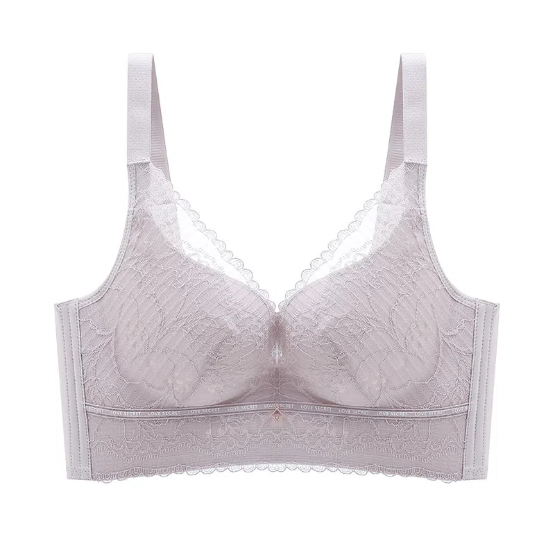 芬腾 薄款小胸显大聚拢蕾丝透气收副乳防下垂无痕上托文胸 女款