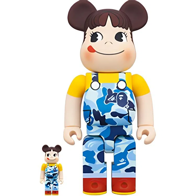 BERBRICK x BAPE x 400100 Peko 7cm28cm