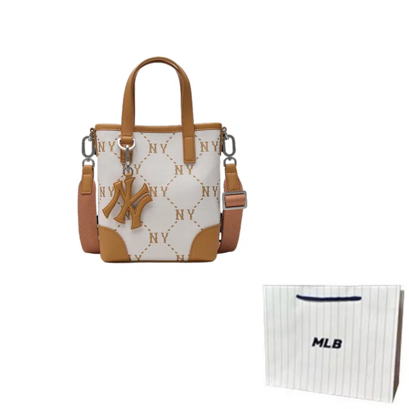MLB Cream Shoulder Bag
