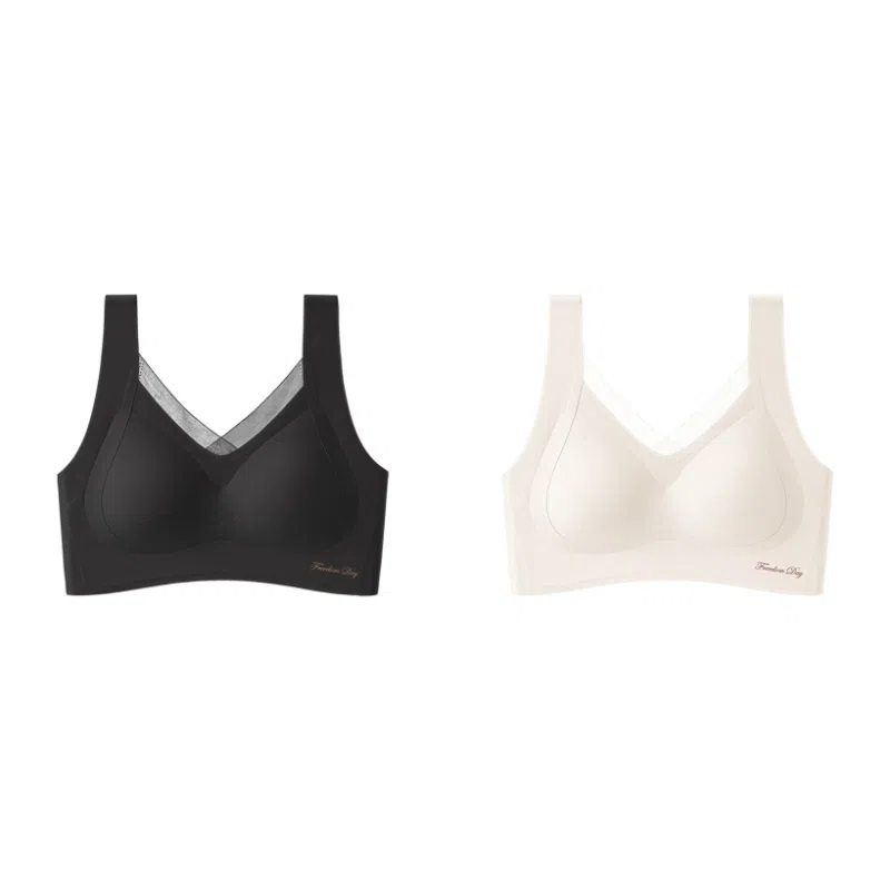 俞兆林 无痕运动小胸聚拢显大上托收副乳防下垂软支撑无钢圈文胸 女款 组合装