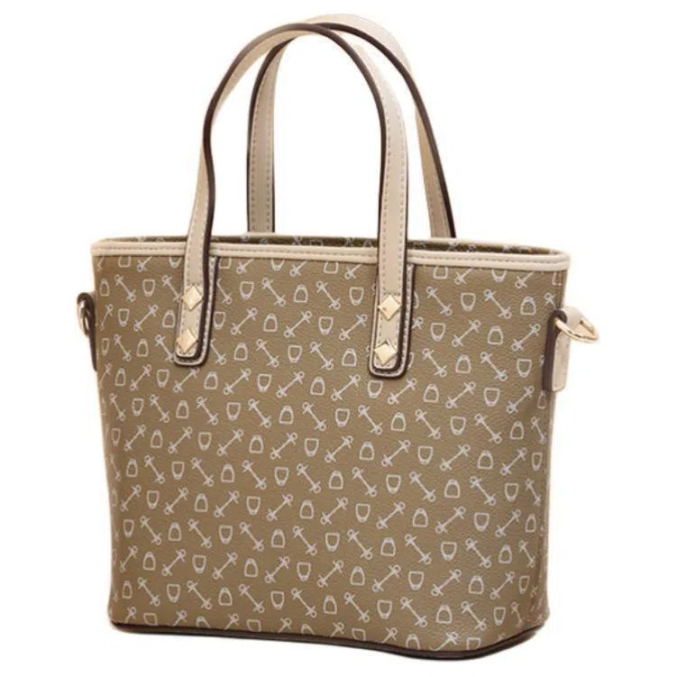 why Medium Capacity Shoulder Bag Brown/Beige