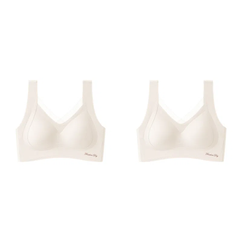 俞兆林 无痕运动小胸聚拢显大上托收副乳防下垂软支撑无钢圈文胸 女款 组合装