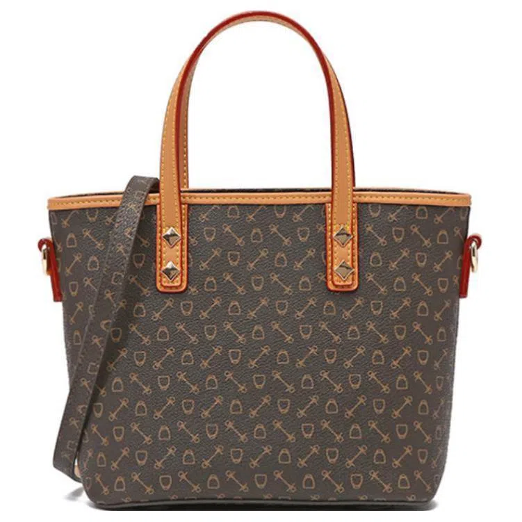 why Medium Capacity Shoulder Bag Brown/Beige