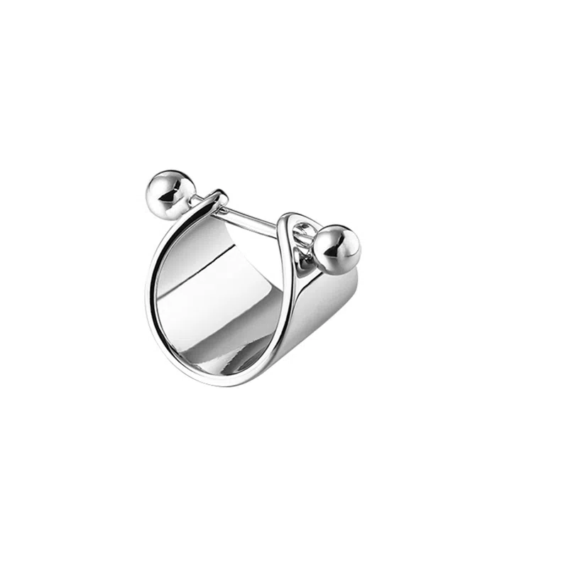 EAR PARTNER Screw Stud Earring 925 Silver